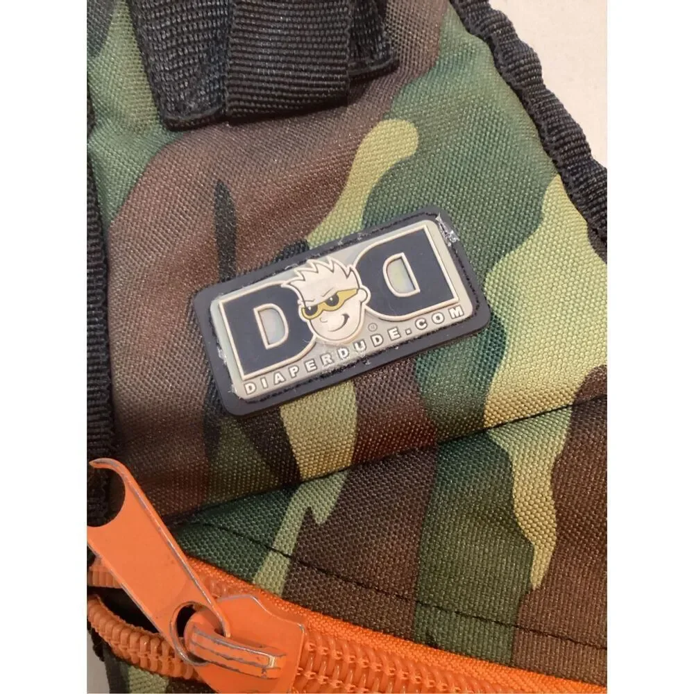 Diaper Dude Messenger Diaper Bag Camo